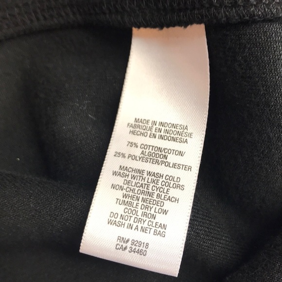 JUICY COUTURE Black Velvet Gold Stitched Hoodie XL - Picture 7 of 7